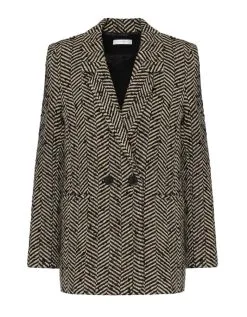 ANINE BING Blazer FISHBONE