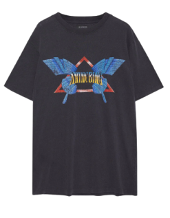 ANINE BING LILI TEE BUTTERFLY