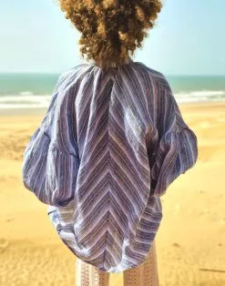 CLARAMONTE Blouse CHEVRON -Vêtements Soldes Boutique claramonte blouse chevron 5