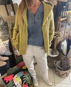 C.T.Plage CT PLAGE Gilet RACOON -Vêtements Soldes Boutique ct plage gilet racoon 8