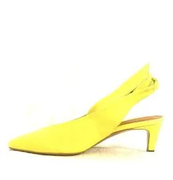 Forte_forte Escarpins JAUNE NEON -Vêtements Soldes Boutique forteforte bottines ajourees 4