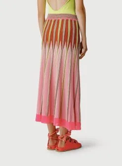 Forte_forte Jupe DANCING CONSTELLATION TAFFY -Vêtements Soldes Boutique forteforte jupe dancing constellation 3