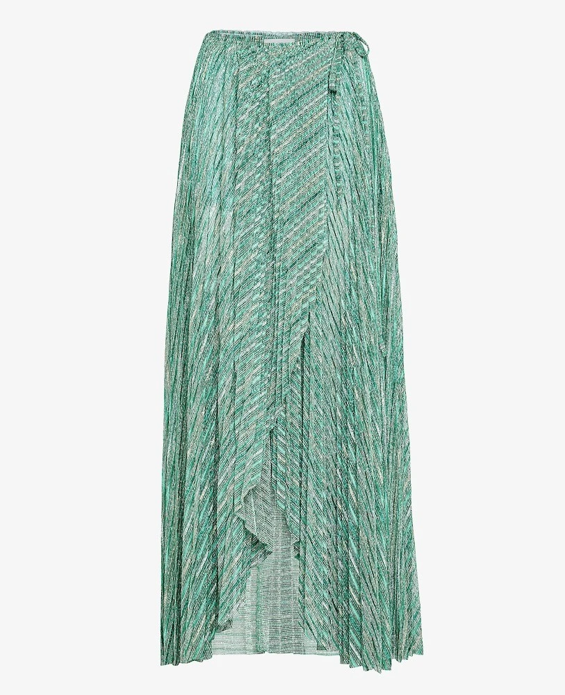 Forte_forte Jupe Lurex Pliss' 1 Forte_forte Jupe Lurex Pliss'