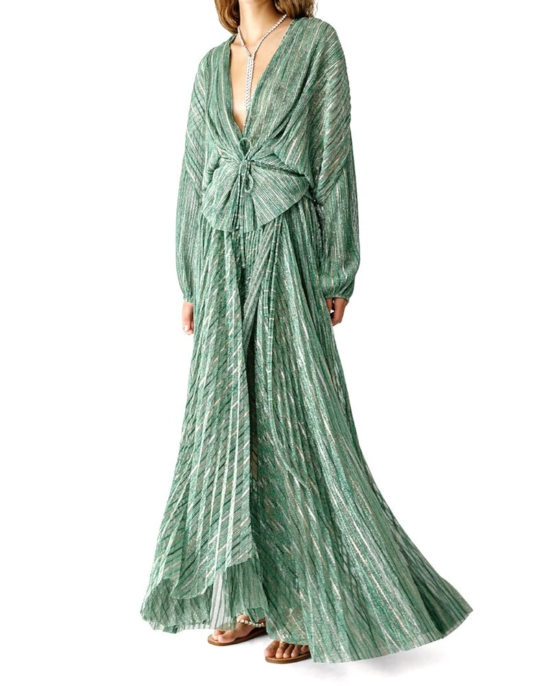 Forte_forte Jupe Lurex Pliss' 2 Forte_forte Jupe Lurex Pliss' – Image 2