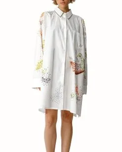 Forte_forte Robe Chemise Crazy Love -Vêtements Soldes Boutique forteforte robe chemise crazy love 2