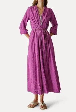 Forte_forte Robe Chic Crinkled -Vêtements Soldes Boutique forteforte robe chic crinkled 4