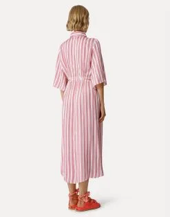 Forte_forte Robe STRIPE -Vêtements Soldes Boutique forteforte robe stripe 2