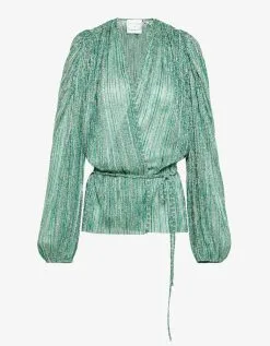 Forte_forte Top Lurex Pliss'