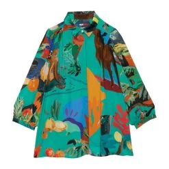 G.KERO Blouse PARAISO VERDE