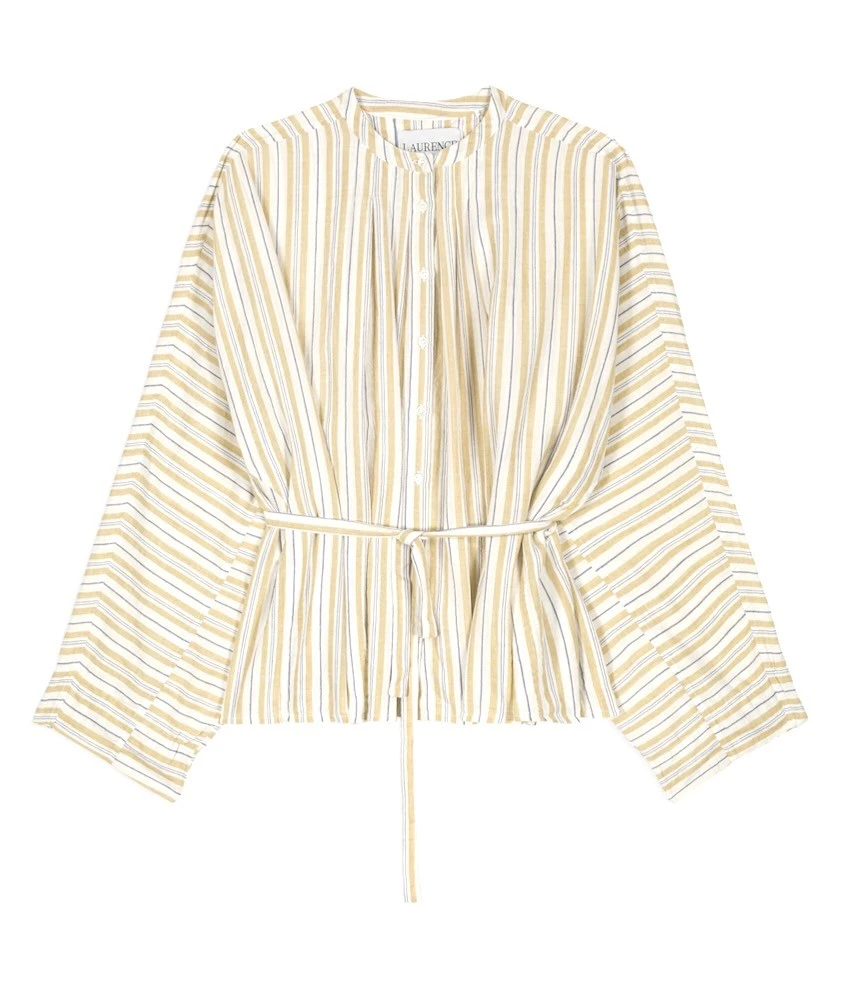 LAURENCE BRAS Blouse FER Yellow 1 LAURENCE BRAS Blouse FER Yellow