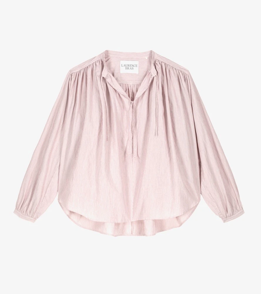 LAURENCE BRAS Blouse NEW CIGAR 1 LAURENCE BRAS Blouse NEW CIGAR