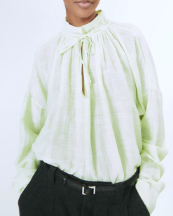 LAURENCE BRAS Blouse WHEEL BIS -Vêtements Soldes Boutique laurence bras blouse wheel bis 2