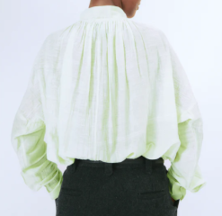 LAURENCE BRAS Blouse WHEEL BIS -Vêtements Soldes Boutique laurence bras blouse wheel bis 3