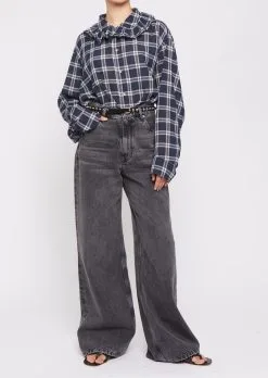 LAURENCE BRAS Chemise CAMPING Black -Vêtements Soldes Boutique laurence bras chemise camping black 2