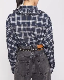 LAURENCE BRAS Chemise CAMPING Black -Vêtements Soldes Boutique laurence bras chemise camping black 3