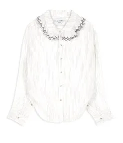 LAURENCE BRAS Chemise CAMPING White