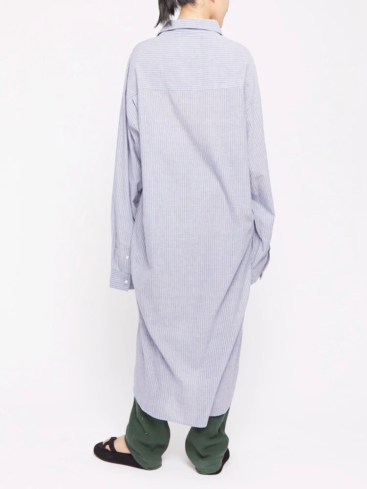 LAURENCE BRAS Robe HOLLAND BLUE 2 LAURENCE BRAS Robe HOLLAND BLUE – Image 2