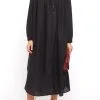 LAURENCE BRAS Robe CIGAR LONG Black