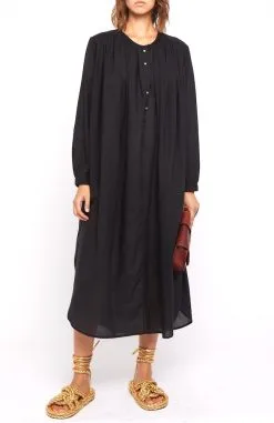 LAURENCE BRAS Robe CIGAR LONG Black