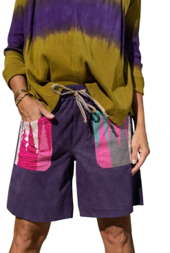 Love And Let Dye Bermuda GILIS Purple