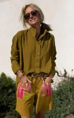 Love And Let Dye Bermuda GILIS Bronze -Vêtements Soldes Boutique love and let dye bermuda gilis 3