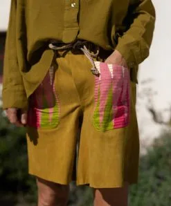 Love And Let Dye Bermuda GILIS Bronze -Vêtements Soldes Boutique love and let dye bermuda gilis 4