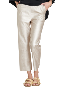 MAEVY Pantalon PANTA VEGAN Champagne