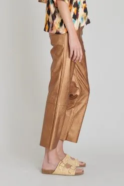 MAEVY Pantalon PANTA VEGAN Cuivre -Vêtements Soldes Boutique maevy pantalon panta vegan 9