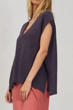 MAEVY Top SABLE CAFE -Vêtements Soldes Boutique maevy top sable cafe 1