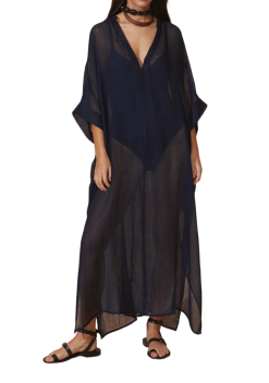 MARE DI LATTE Cafetan BELLA PASHMINA INK