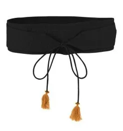 MARE DI LATTE Ceinture ANDRIA BLACK