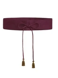 MARE DI LATTE Ceinture ANDRIA DARK PURPLE
