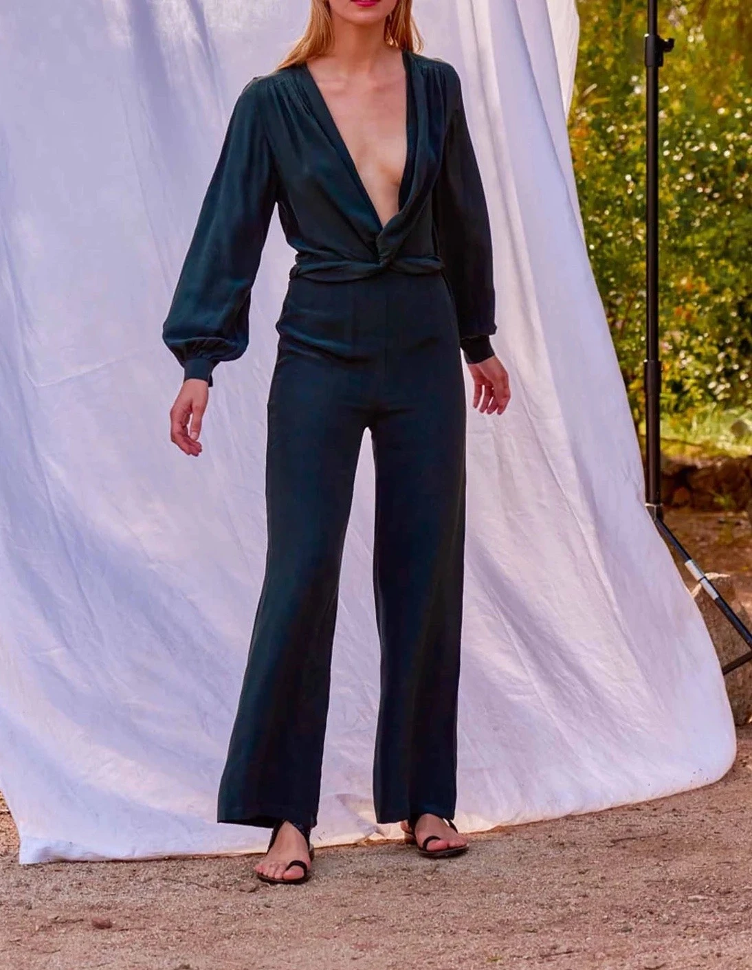 MARE DI LATTE Combipantalon ABBA ARDOISE 2 MARE DI LATTE Combipantalon ABBA ARDOISE – Image 2