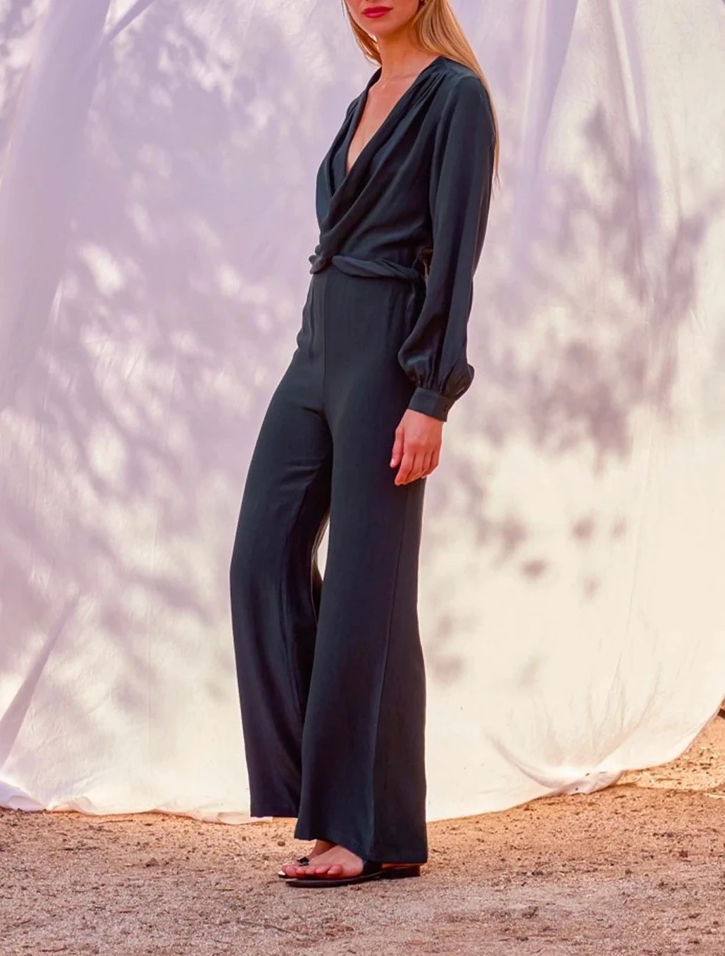 MARE DI LATTE Combipantalon ABBA ARDOISE 3 MARE DI LATTE Combipantalon ABBA ARDOISE – Image 3