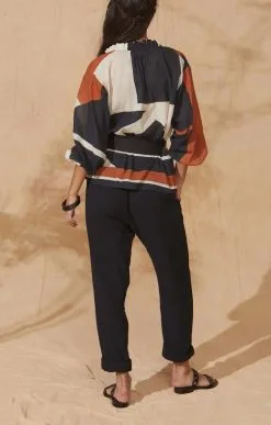 MARE DI LATTE Pantalon ANGIE -Vêtements Soldes Boutique mare di latte pantalon angie 1