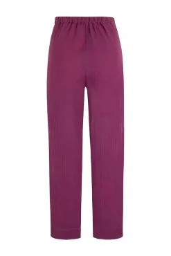 MARE DI LATTE Pantalon ANGIE Dark Purple