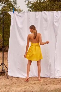 MARE DI LATTE Paréo Malin AVA MIMOSA 5 MARE DI LATTE Paréo Malin AVA MIMOSA -Vêtements Soldes Boutique mare di latte pareo malin ava 3