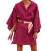MARE DI LATTE Robe ALABAMA DARK PURPLE