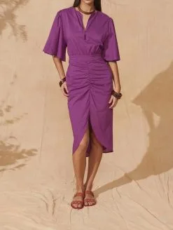 MARE DI LATTE Robe BARBARA 6 MARE DI LATTE Robe BARBARA -Vêtements Soldes Boutique mare di latte robe barbara 4