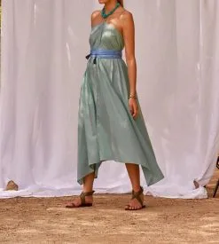 MARE DI LATTE Robe IVINA LAGON -Vêtements Soldes Boutique mare di latte robe ivina lagon 1