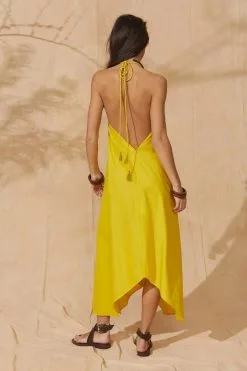 MARE DI LATTE Robe IVINA MIMOSA -Vêtements Soldes Boutique mare di latte robe ivina mimosa 2