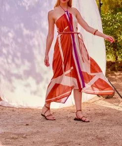 MARE DI LATTE Robe IVINA SUNSET -Vêtements Soldes Boutique mare di latte robe ivina sunset 2