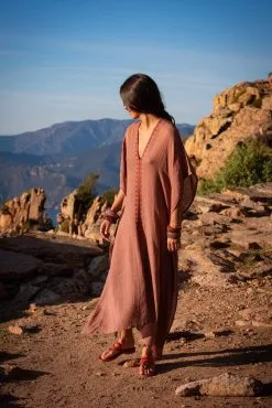 MARE DI LATTE Robe Poncho RAFAELE -Vêtements Soldes Boutique mare di latte robe poncho dana 2