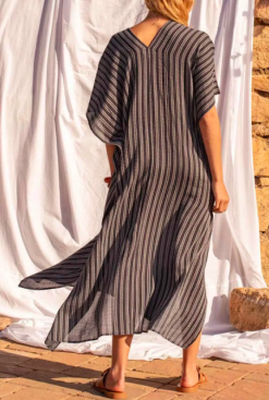 MARE DI LATTE Robe Poncho RAFAELE -Vêtements Soldes Boutique mare di latte robe poncho dana 3