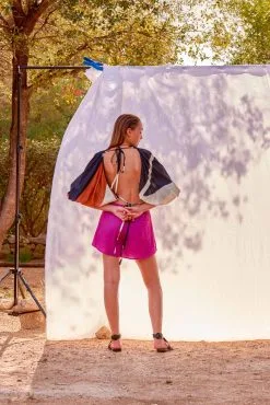 MARE DI LATTE Top DIVYA BLACK COMBO -Vêtements Soldes Boutique mare di latte top divya black combo 3