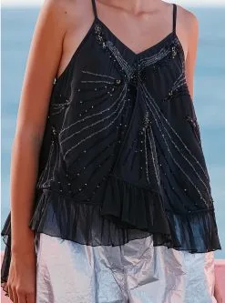 MES DEMOISELLES...PARIS MES DEMOISELLES Top ALBA -Vêtements Soldes Boutique mes demoiselles top alba 1