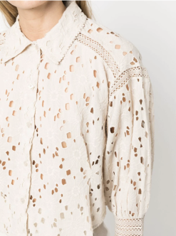 MES DEMOISELLES...PARIS MES DEMOISELLES Chemise LORETTA écru -Vêtements Soldes Boutique mesdemoiselles paris chemise loretta 2