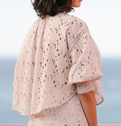 MES DEMOISELLES...PARIS MES DEMOISELLES Chemise LORETTA écru -Vêtements Soldes Boutique mesdemoiselles paris chemise loretta 4