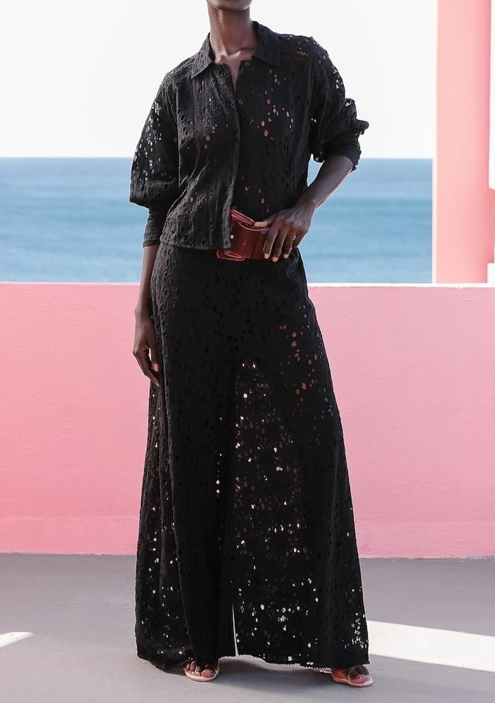 MES DEMOISELLES...PARIS MES DEMOISELLES Pantalon LARSON écru 3 MES DEMOISELLES...PARIS MES DEMOISELLES Pantalon LARSON écru – Image 3