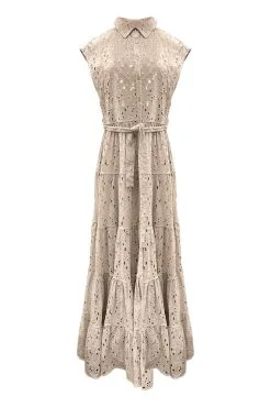 MES DEMOISELLES...PARIS MES DEMOISELLES Robe LACROIX écru